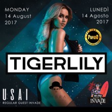 Tigerlily @ Ambra Night San Teodoro Lunedi 14 Agosto 2017