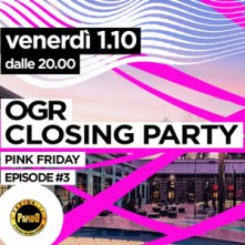Pink Friday Ogr Torino Venerdi 1 Ottobre 2021