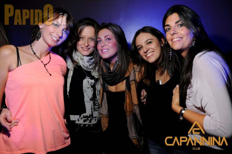 Capannina: Venerdì 19 Ottobre