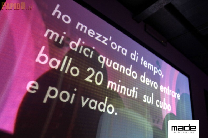 Venerdì 05 Ottobre - Made Club