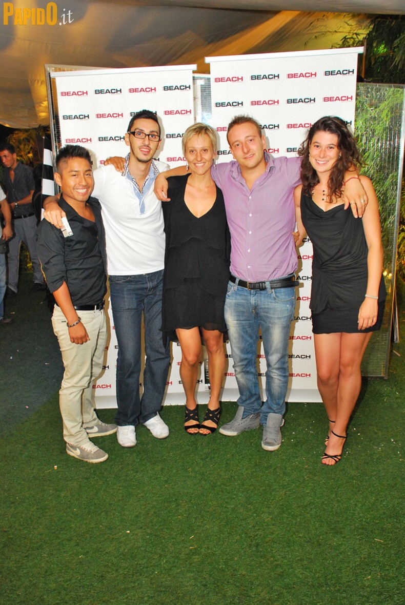 Sabato 08 Settembre al The Beach